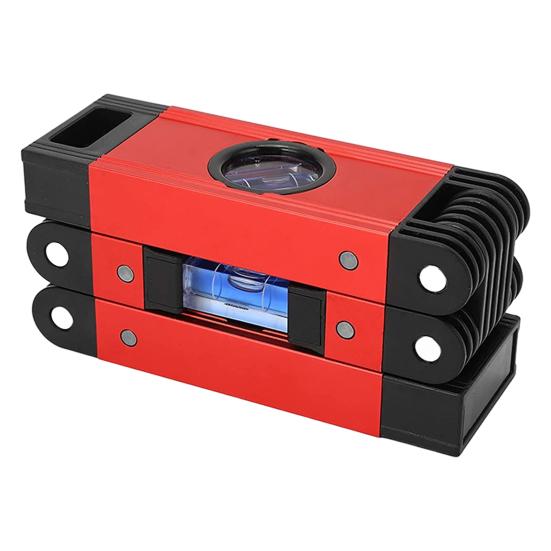 Спиртовой уровень, высокая точность, магнитное поглощение, горизонтальный пузырьковый складной уровень, деревообрабатывающий инструмент, столярные принадлежности