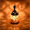 Akhand Diya Crystal Brass Puja Oil Lamp Tea Light Holder - Small