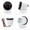 100~250℉ 2"52mm Water Temperature Gauge with Flashing Alarm 7 Color Backlight Water Temp Meter Indicator Car Boat Yacht Custom