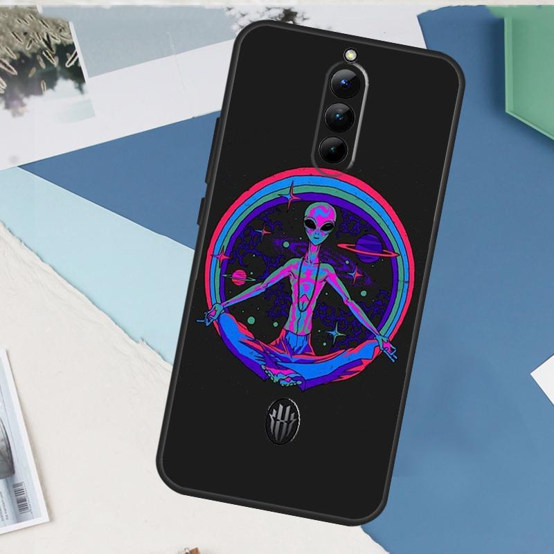 Alien Kawaii Art Case For ZTE Nubia Red Magic 9 10 11 8 8S 9S 10S Pro Plus 6 7 6S 7S Pro 5G 6R 10 Air Cover