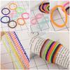 20pcs Women Elastic Girls Ponytail Holder Telephone Wire Hair Ropes Rubber
