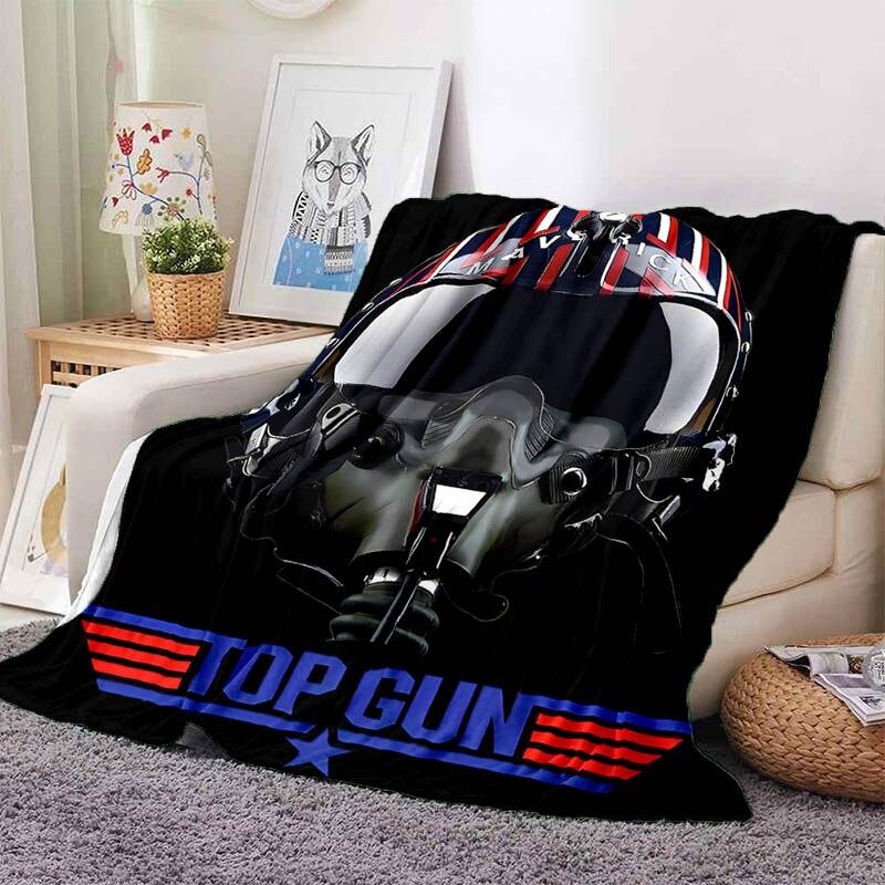Классический фильм Top Gun Плед Детский теплый и красивый плед Мягкий и удобный плед Подарок на день рождения