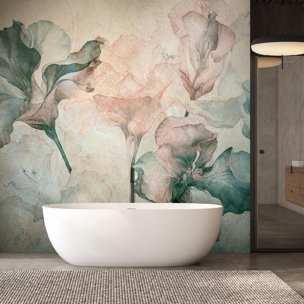 Wallpaper Subtle Iris Flower