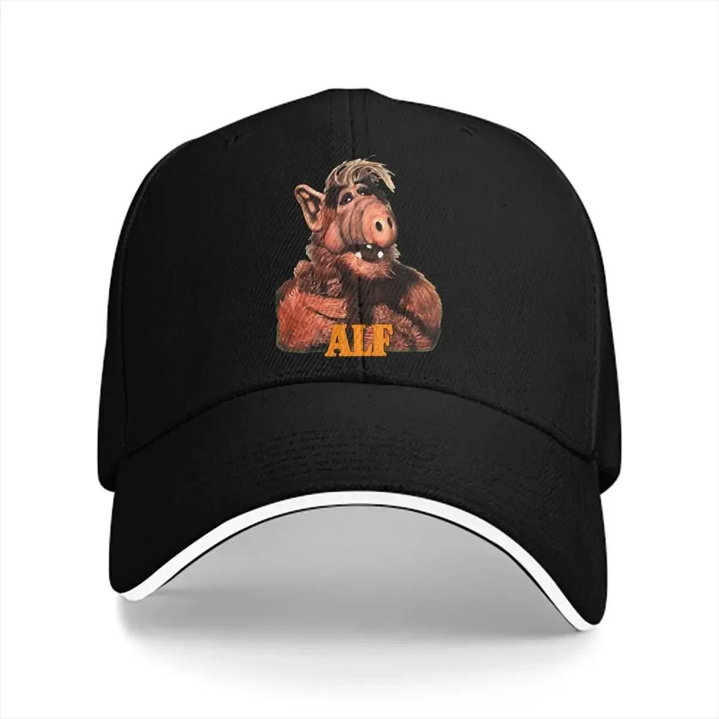 Washed Unisexs Baseball Cap Gordon Shumway TV Sitcoms Trucker Snapback Caps Dad Hat ALF The Animated Series Golf Hats