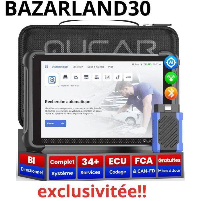 Valise Diagnostic Auto - 892BT - OBD2 Bidirectionnel - Codage ECU - 34+ Réinitialisations