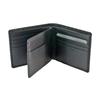 Inden Wallet Bifold Wallet Billfold F No Coin Purse Deerskin Black X Black Lacquer Gourd Pattern [Indenya] 2009-01-007