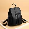 High Quality Leather Backpack Women  Leather Travel Backpack School Bags for Teenager Girl Sac Ladies Shoulder Bags
