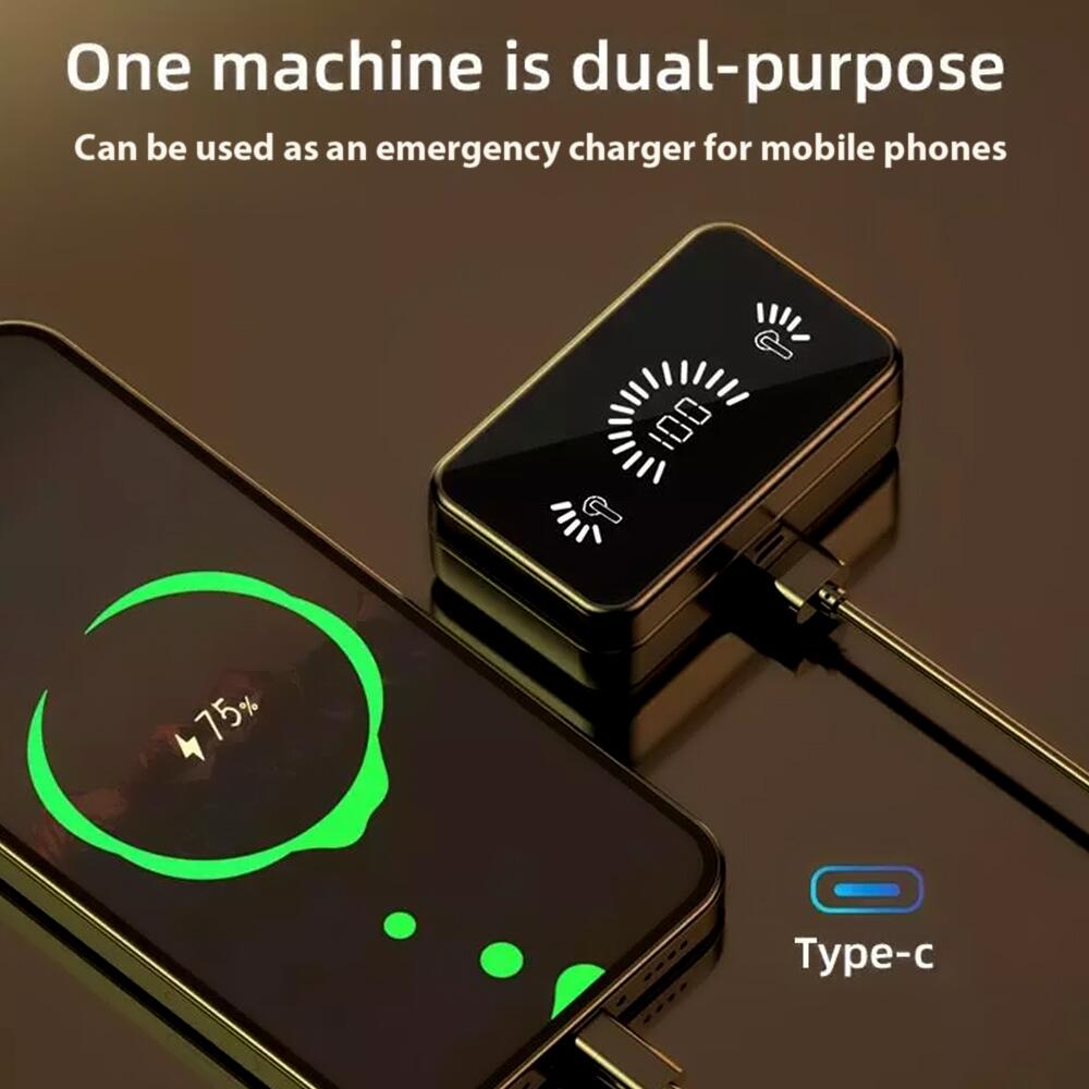 Новые наушники TWS Bluetooth 5.1, зарядное устройство на 3500 мАч, беспроводные наушники, 9D стерео, спортивные водонепроницаемые наушники, стереонаушники IFI IPX7