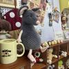Очаровательная грустная мышь, плюшевая игрушка - Грустная мышь, мягкая кукла, подарок на день рождения для детей