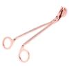 Fashion Semicircular Plating Stainless Steel Candle Heart Clip Wick Trimmer Scissors Tool