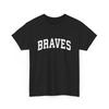 Футболка с винтажным дизайном названия спортивной команды Braves
