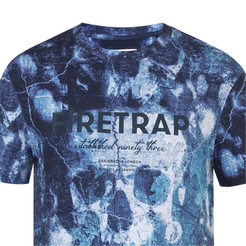 Firetrap Mens Skull T-Shirt