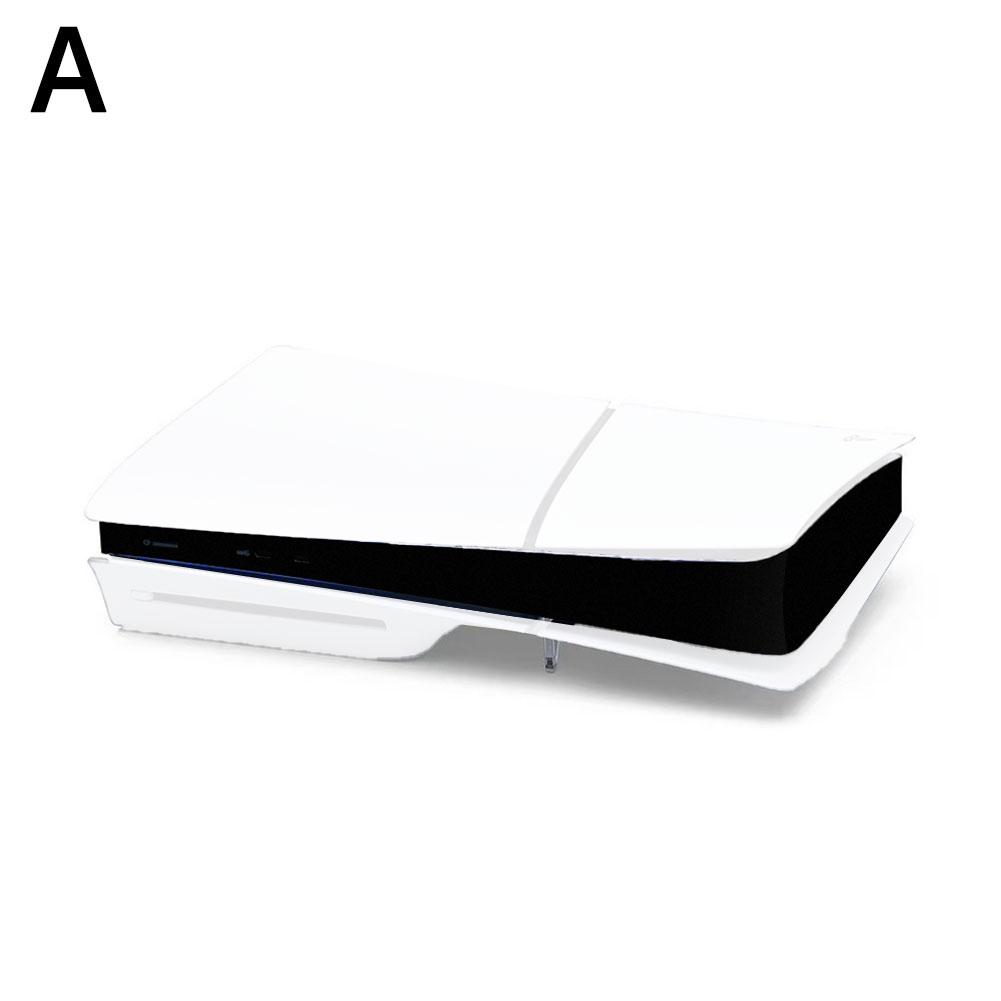Наклейка для консоли PS5 Slim, матовая карбоновая защитная наклейка на корпус, наклейки на центральную часть хоста для консоли Sony 5