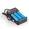 Universal 18650 Charger for 18650 18500 14500 16650 Various Lithiums Batteries, Featuring Independent Charging Slots