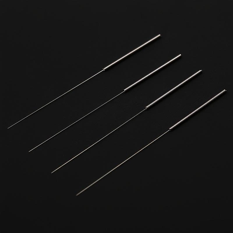 Иглы для акупунктурных точек Иглы для ухода за кожей от угрей, родинок, веснушек, татуировок, со сменным наконечником высокой точности, широкой применимостью и высокой эластичностью