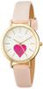 [Fieldwork] Watch Analog Shake Gold Leather Strap KDS012-3 Women's Pink