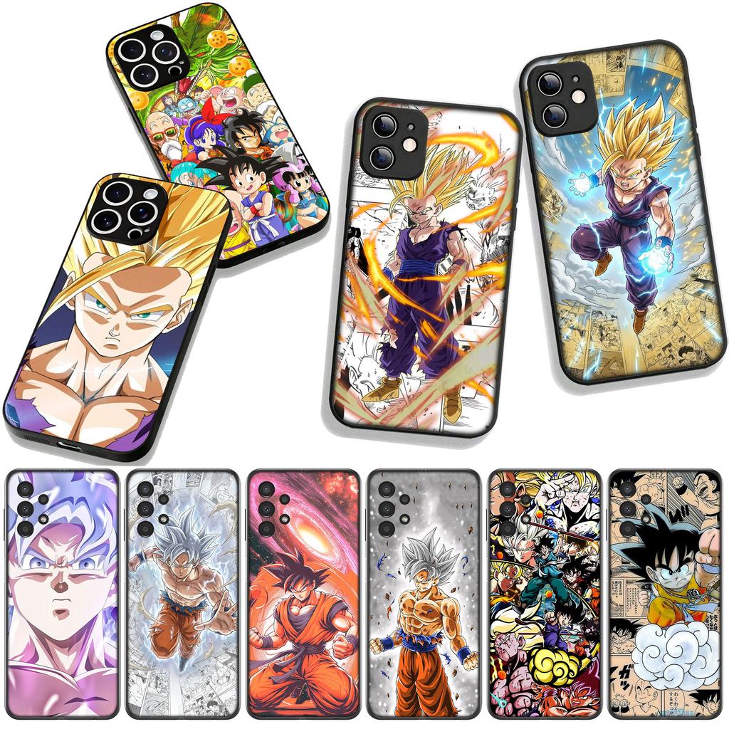 Gokus Dragons Gohan Balls Super Son for Samsung Galaxy A25 A37 A57 A12 A14 A31 A41 A50 A51 A70 A71 A72 A04 Note 20 9 8 10 Case