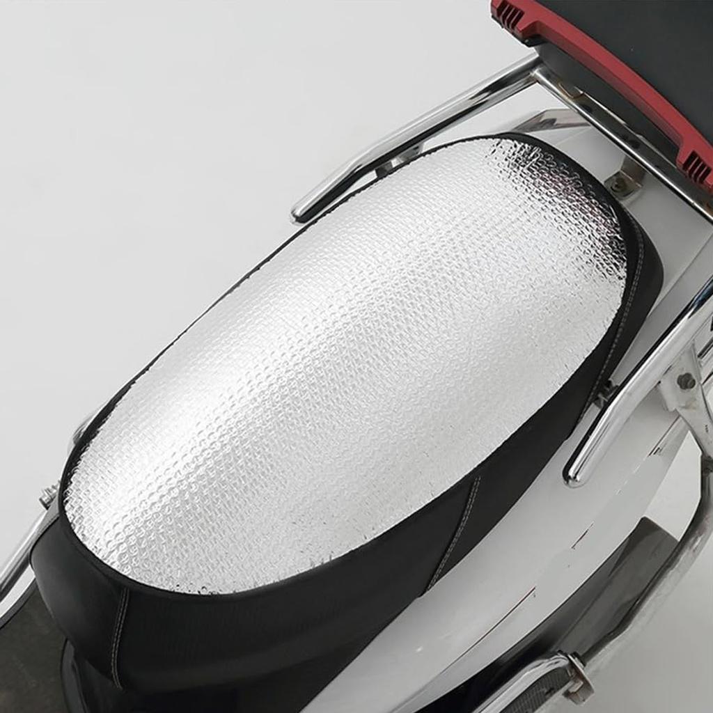 Подушка сиденья - Чехол сиденья Мотоцикл Защитный чехол подушки сиденья с теплоизоляцией от солнца