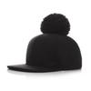 Осенние и зимние детские шапки однотонные модные для мальчиков с помпоном из кроличьей шерсти бейсболка шапка для девочек детская жокейская шапка модная