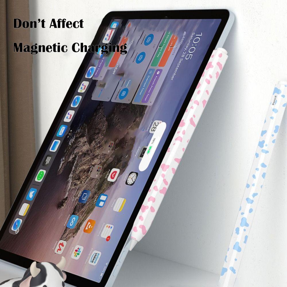 Жидкий силиконовый чехол для стилуса не влияет на зарядку карандаша, защитный чехол для Apple Pencil 2/Pro