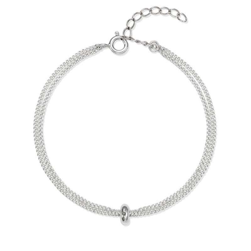 TOU [Silver925] WE017 Silver ball layered bracelet