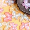 10 шт. флуоресцентные бабочки акриловые свободные бусины креативные DIY ювелирные аксессуары для ожерелий и сережек изготовление