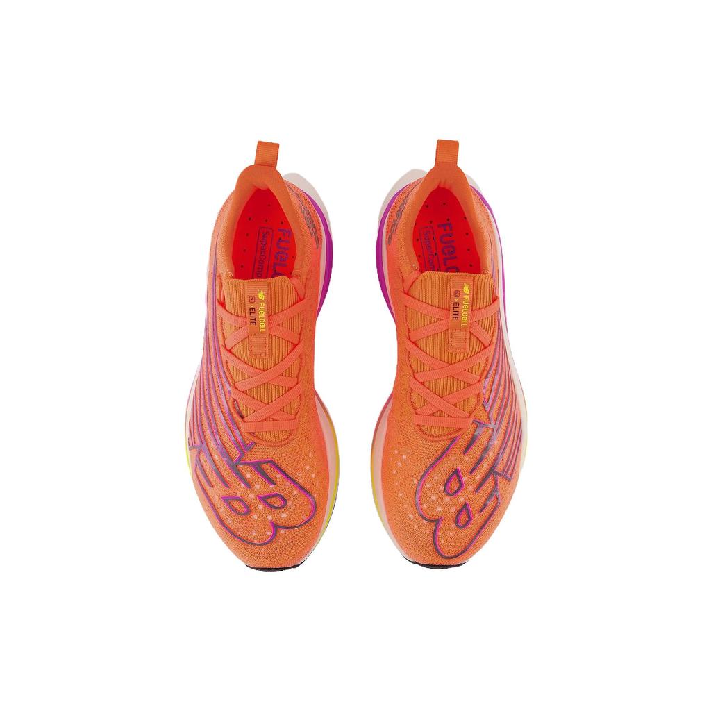 New Balance Женские кроссовки FuelCell SuperComp Elite v3 Neon Dragonfly Cosmic Rose Orange Cosmic-Pineapple WRCELCC3