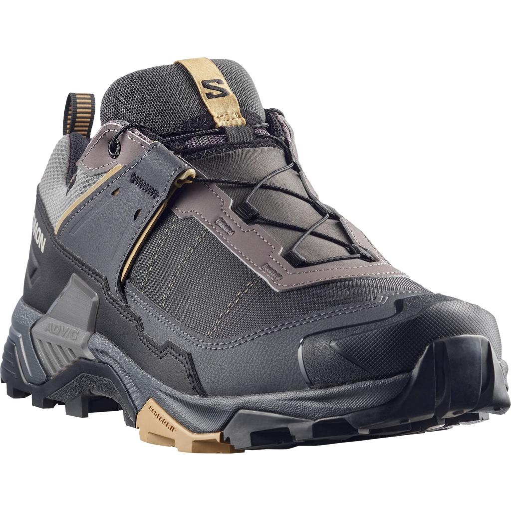 SALOMON X ULTRA 5 Тканевая Амортизация Устойчивая к истиранию Водонепроницаемая и дышащая Покрытие Поддержка 491669