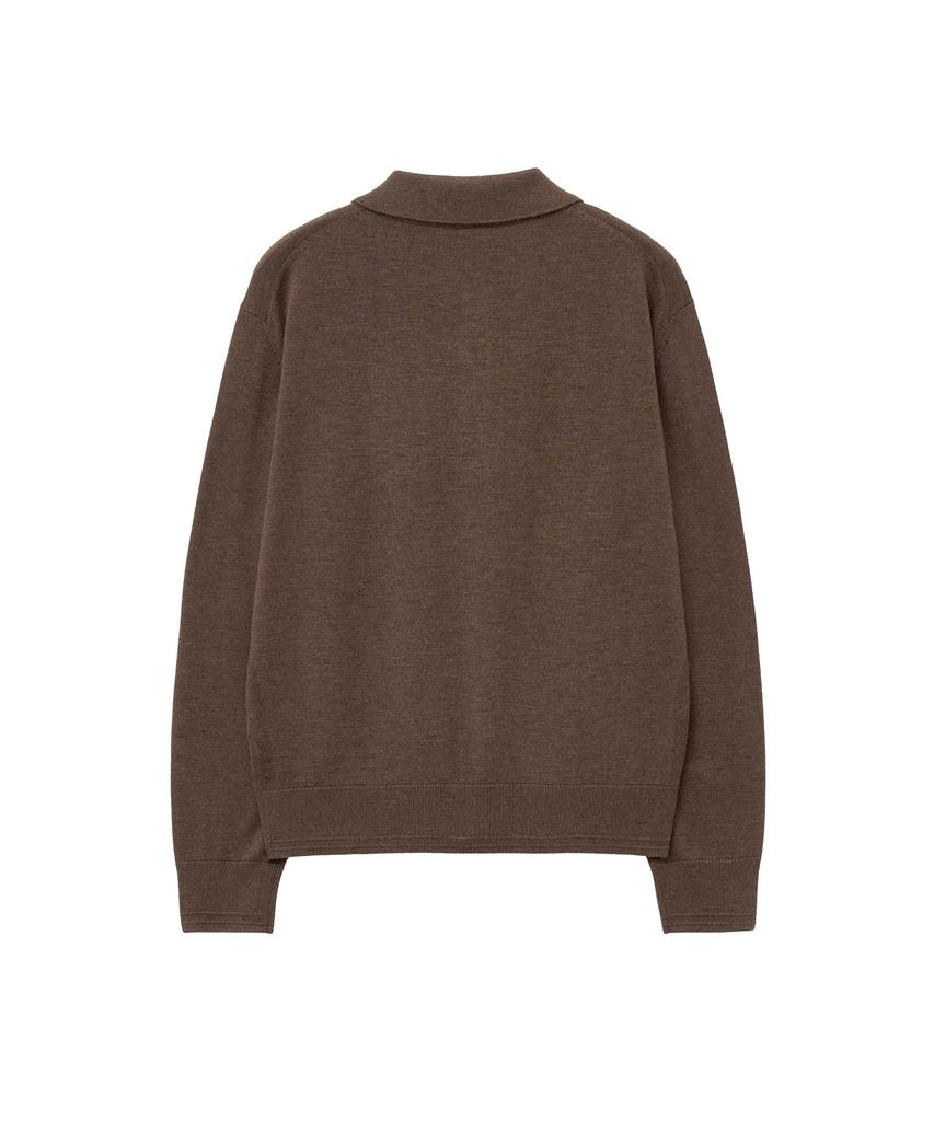 IOLO Fine Wool Collar_Brown