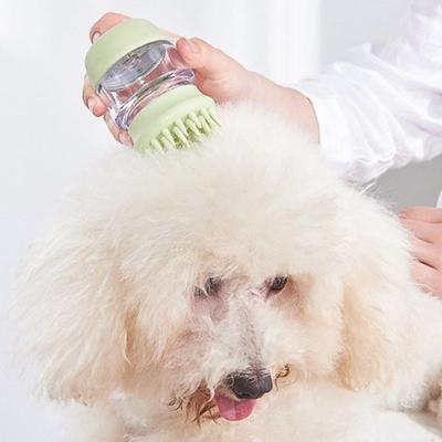 Dingdong Pet Pet Change Щетка для шампуня 5,8 х 9 см, зеленый, 1 шт, Корейский шампунь для домашних животных