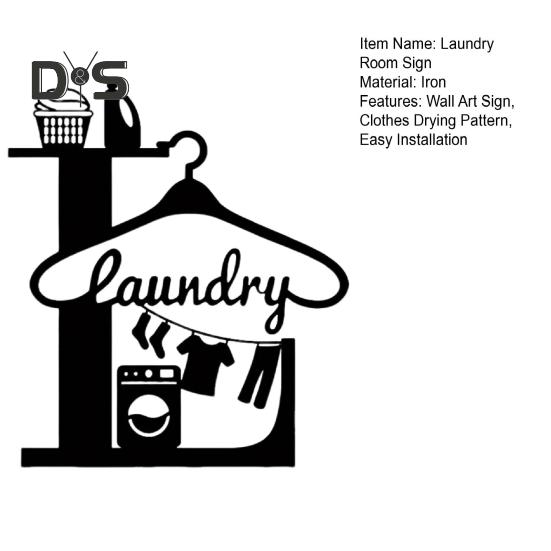 Знак прачечной, винтажный металлический настенный художественный знак, подвесное украшение на тему прачечной, украшение для двери прачечной, настенная полка