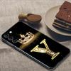 Алмазная Корона Первые Буквы Буква N Прозрачный Чехол Samsung S24 Ultra Для Galaxy S21 S20 FE S22 Ultra S23 S24 Plus Чехлы Мягкий Чехол