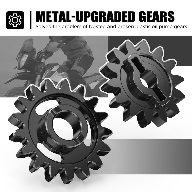 NICECNC Oil Pump Idler Gear Kit For KTM 250 EXC-F 250 SX-F 250 XC-F 2008-2015 350 EXC-F 350 SX-F 350 XC-F 350 XCF-W 2012-2015