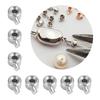 Pack of 20 Durable Positioning Clasp Stainless Steel Material Stopper Spacer Bead Long Lasting for DIY Jewelry Making