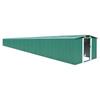 VidaXL Garden Shed Tool Shed Storage Shelter Tool Storage Hangar Outdoor Shed Green 257x990x181 Cm 47036