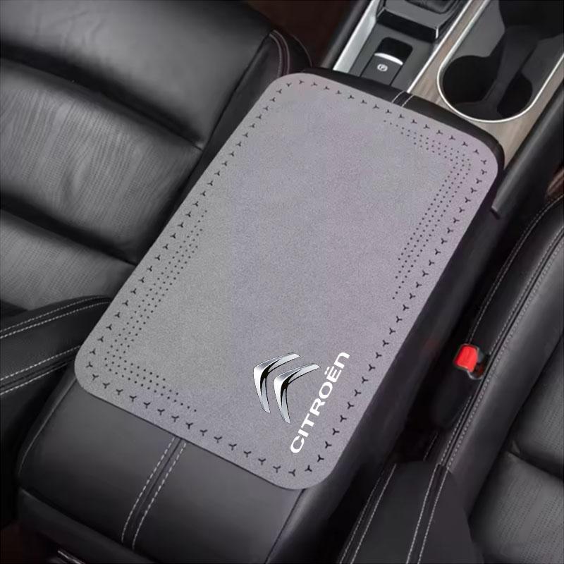 Auto Center Console Armrest Cushion Leather Armrest Pad For Citroen C1 C2 C4 C5 C3 C4L C8 Berlingo Xsara Picasso Accessories YV4