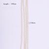 1pc Ladies Multi-Strand Pearl Beaded Knotted Necklace, Pearl White, Elegant Style for Vacation, Casual, Party