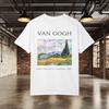 Van Gogh Wheat Field with Cypresses Tee, Landscape Painting Shirt, Museum Art T Shirt, Nature Inspired Graphic Tee