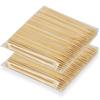 Morikuru Bamboo Fruit Pick 9cm Round Bamboo Pick Bamboo Pick SG Wonder Zone 240 Pieces TK08-28