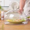 Microwave Splatter Cover Food Lid Clear Reusable Multipurpose with Steam Vents Plate for Party