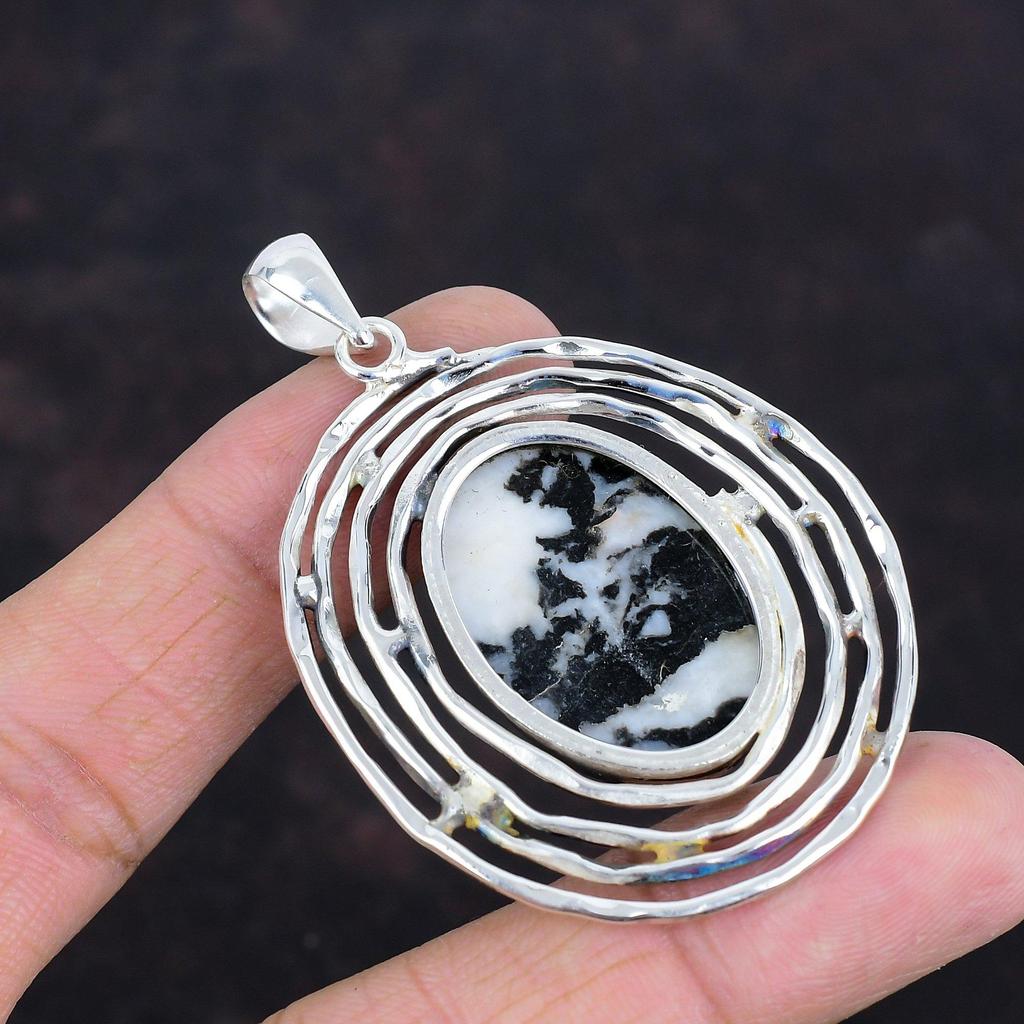 Белый бирюзовый кулон из буйволиного серебра 925 пробы, приличное ювелирное изделие, изящный кулон ручной работы, кулон из натурального драгоценного камня, подарки для матери