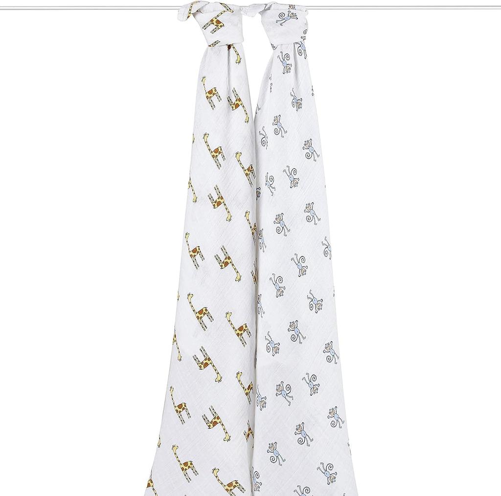 Муслиновые пеленки Aden + Anais Jungle Jam (2 шт., 4023)