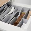 Cutlery Storage Box Classification Organization Large Capacity Multi Compartments Tableware Tray Fork Chopsticks Spoon Drawer Tableware Organizer
