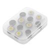 New Bee Replacement Earbud Tips Memory Foam Ear Foam Cotton Silicone Earbuds 6 Pairs