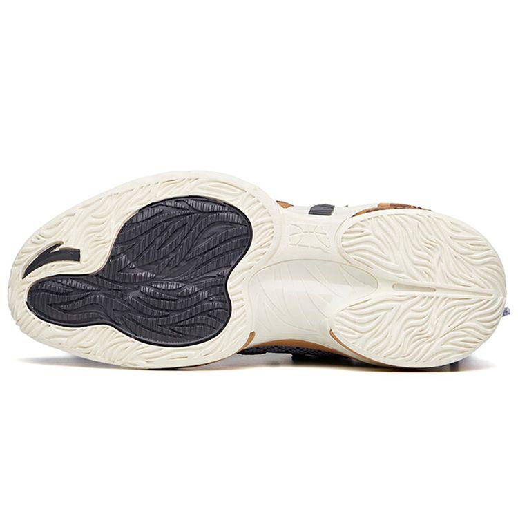 Anta Баскетбольные кроссовки GH2 Hayward Durable Non-Slip Low-Top мужские серо-коричневые 112131103-9