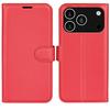 For iPhone 17 Pro Max Wallet Case Litchi Texture Shockproof Leather Flip Stand Phone Cover