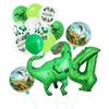 Пакет воздушных шаров «Динозавры» для мальчика, композиция из воздушных шаров на день рождения, декоративный воздушный шар для оформления детской вечеринки