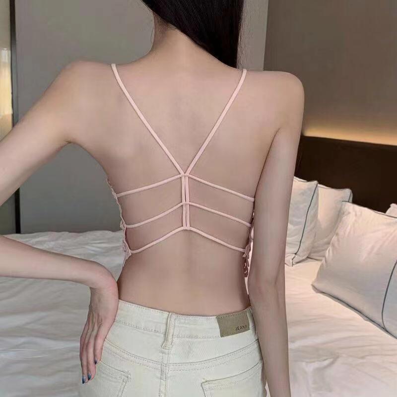 Женский бюстгальтер-труба, модный ажурный топ, сексуальный кружевной бюстгальтер, женская верхняя майка, женское нижнее белье, женский укороченный топ, сексуальное нижнее белье