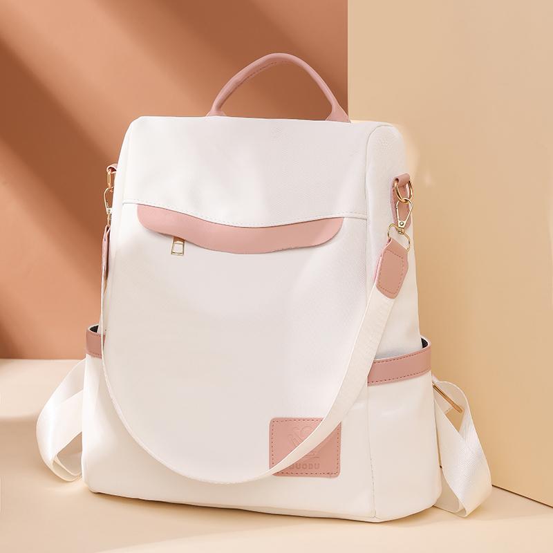 Nylon Backpack Women's Bag Large Capacity Women's Backpack Mummy Bag Schoolbag