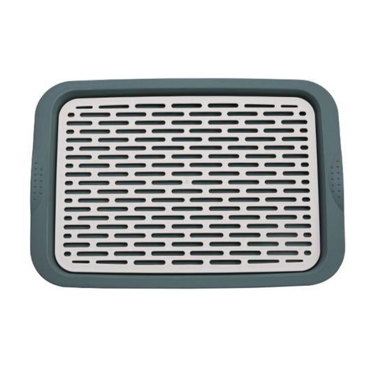 Двухслойная сливная доска, съемный пластиковый сливной стеклянный поднос, подставка для стаканов, кухонная утварь